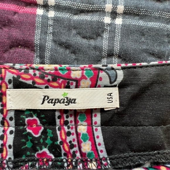 Papaya mini dress, size large, multicolored. - Picture 3 of 9